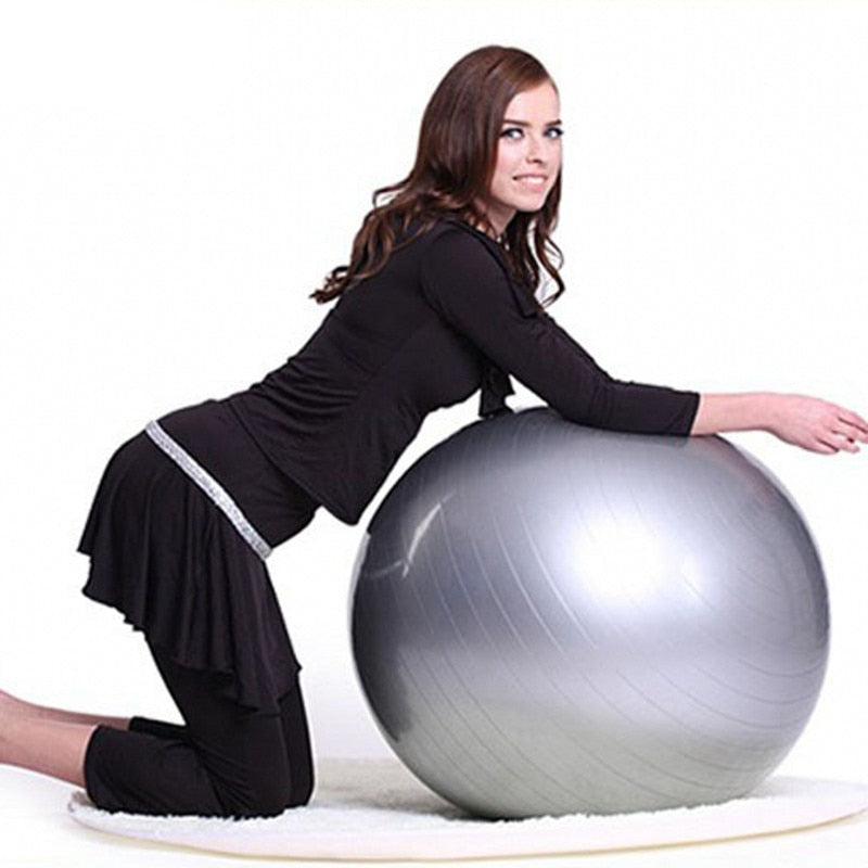 Yoga Balls Pilates Fitness Gym Balance Fitball Exercise Workout Ball