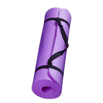Thick and Durable Yoga Mat Anti-skid Sports Fitness Mat Small 15 Mm PVC for Women to Lose Weight Fast Shipping Cheap April 28th