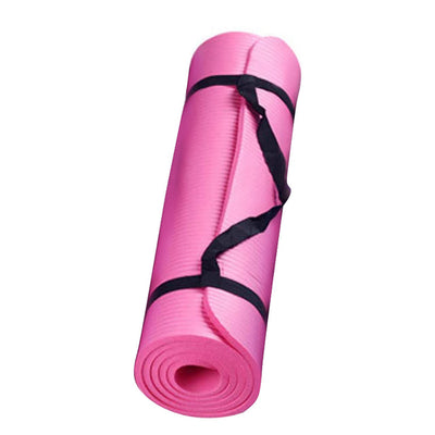 Thick and Durable Yoga Mat Anti-skid Sports Fitness Mat Small 15 Mm PVC for Women to Lose Weight Fast Shipping Cheap April 28th