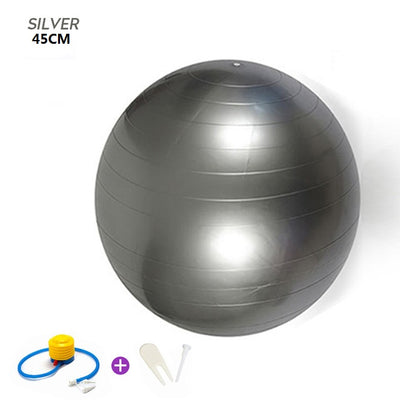 65cm Yoga Ball Fitness Balls Sports Pilates Birthing Fitball Exercise Training Workout Massage Ball Gym ball 75cm 45cm With Pump