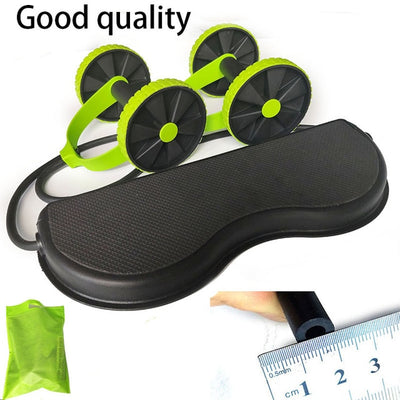 Ab Roller Wheel Abdominal Trainer Wheel Arm Waist Leg Exercise Multi-functional Fitness Equipment Exercise
