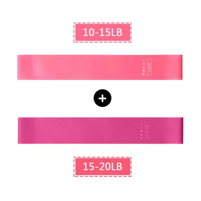 5pcs Training Fitness Gum Exercise Gym Strength Resistance Bands Pilates Sport Rubber Fitness Bands Crossfit Workout Equipment